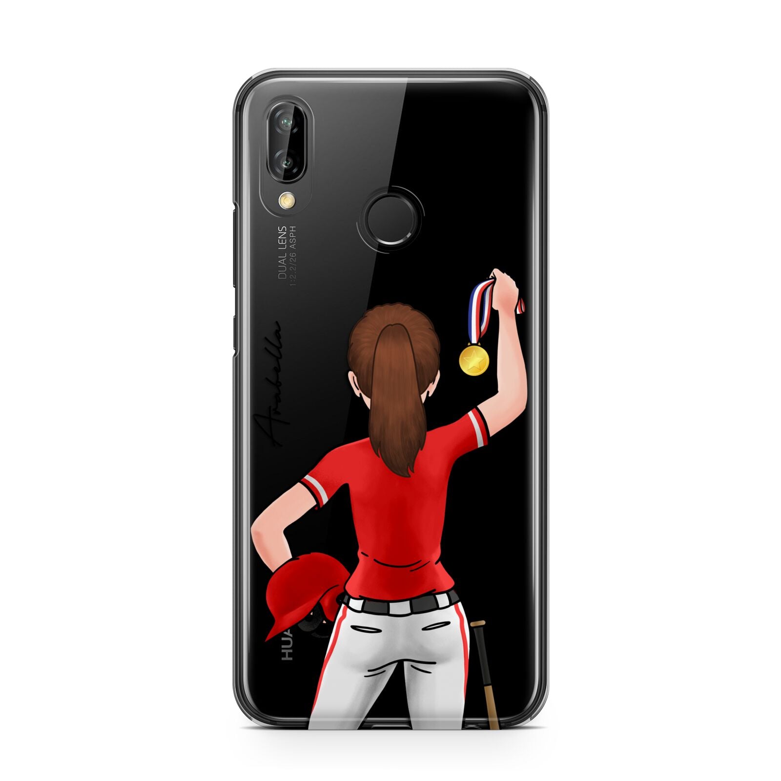 Sports Girl Personalised Huawei P20 Lite Phone Case