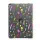 Sprigs Of Floral Apple iPad Grey Case