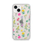 Sprigs Of Floral iPhone 14 Clear Tough Case Starlight
