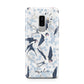 Spring Birds Samsung Galaxy S9 Plus Case on Silver phone