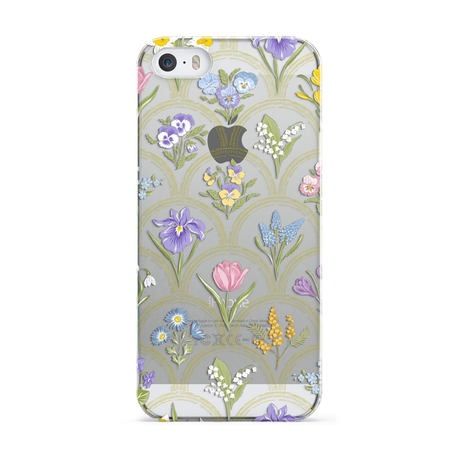 Spring Floral Pattern Apple iPhone 5 Case