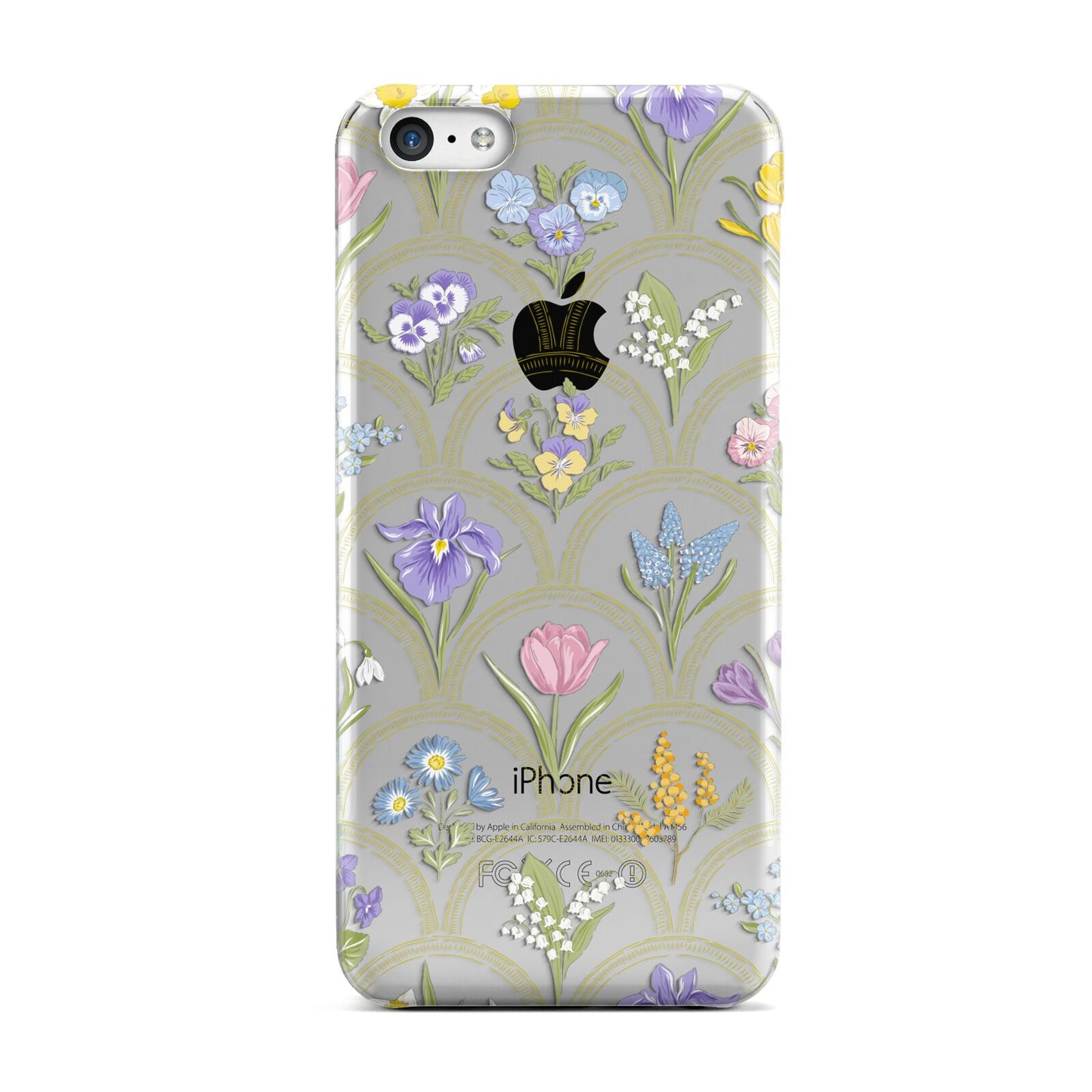 Spring Floral Pattern Apple iPhone 5c Case