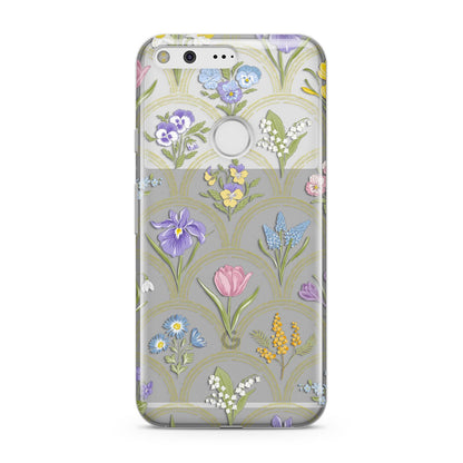 Spring Floral Pattern Google Pixel Case