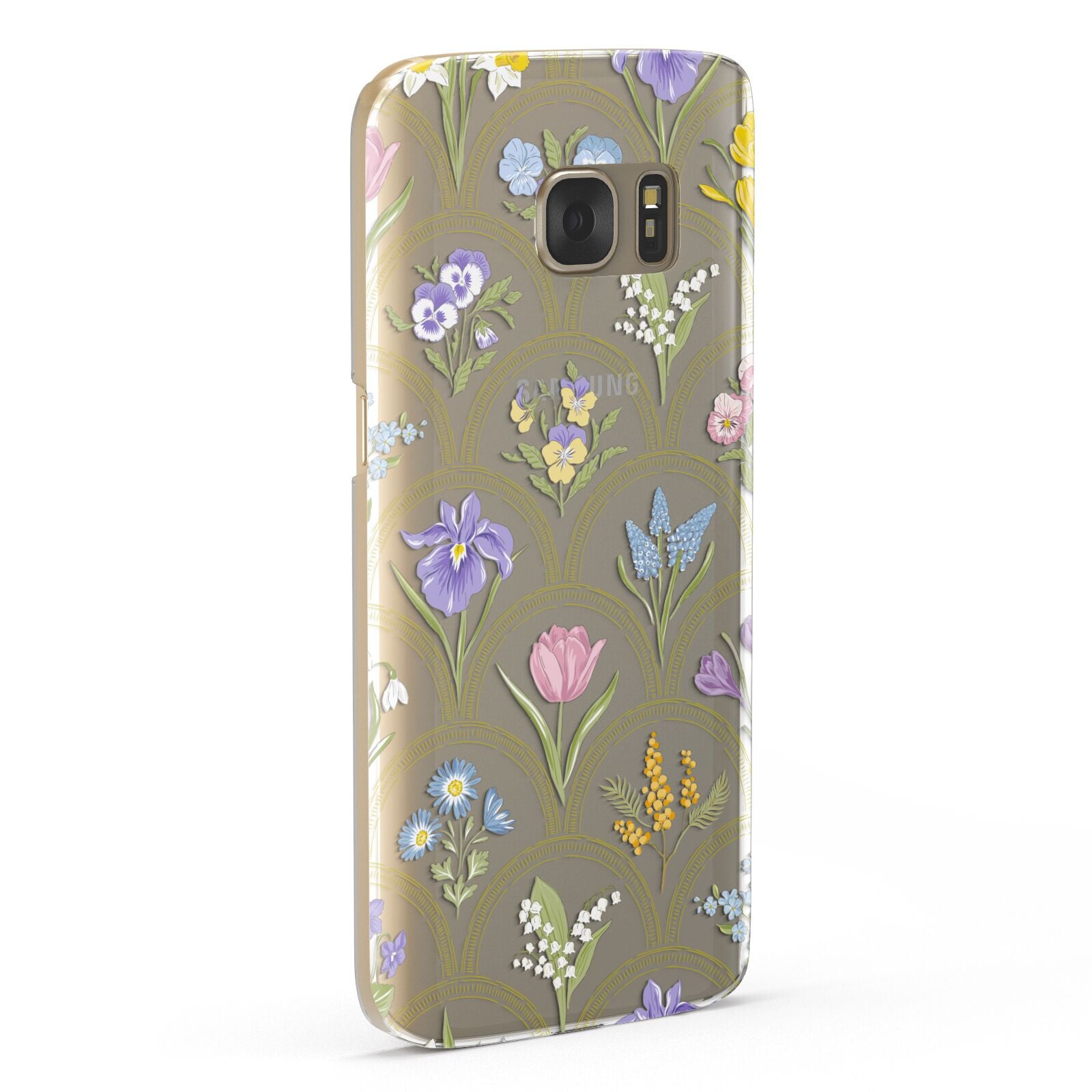Spring Floral Pattern Samsung Galaxy Case Fourty Five Degrees