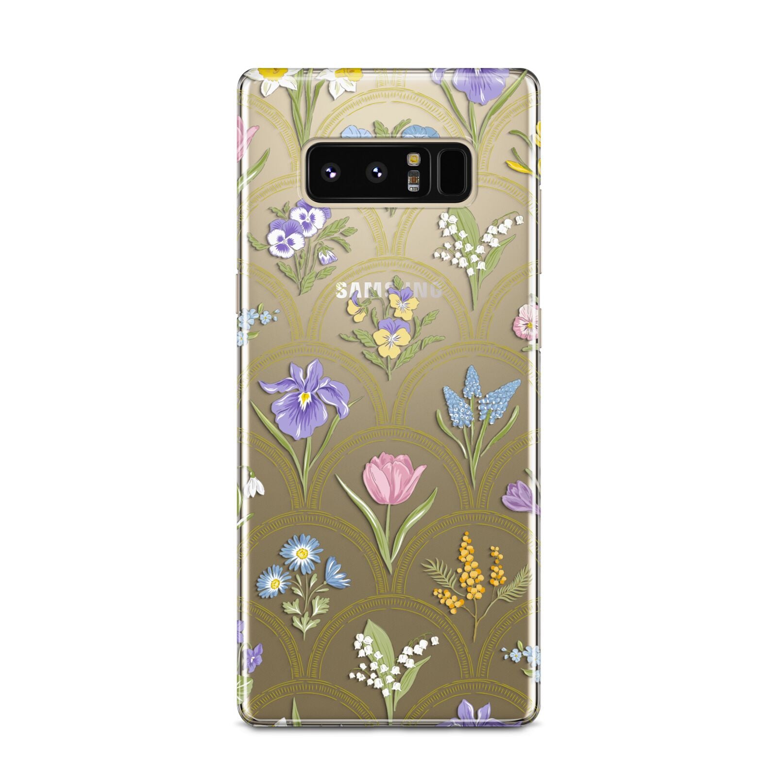 Spring Floral Pattern Samsung Galaxy Note 8 Case