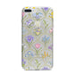 Spring Floral Pattern iPhone 7 Plus Bumper Case on Silver iPhone