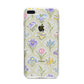 Spring Floral Pattern iPhone 8 Plus Bumper Case on Silver iPhone