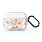 Spring Flowers Personalised Name AirPods Pro Clear Case