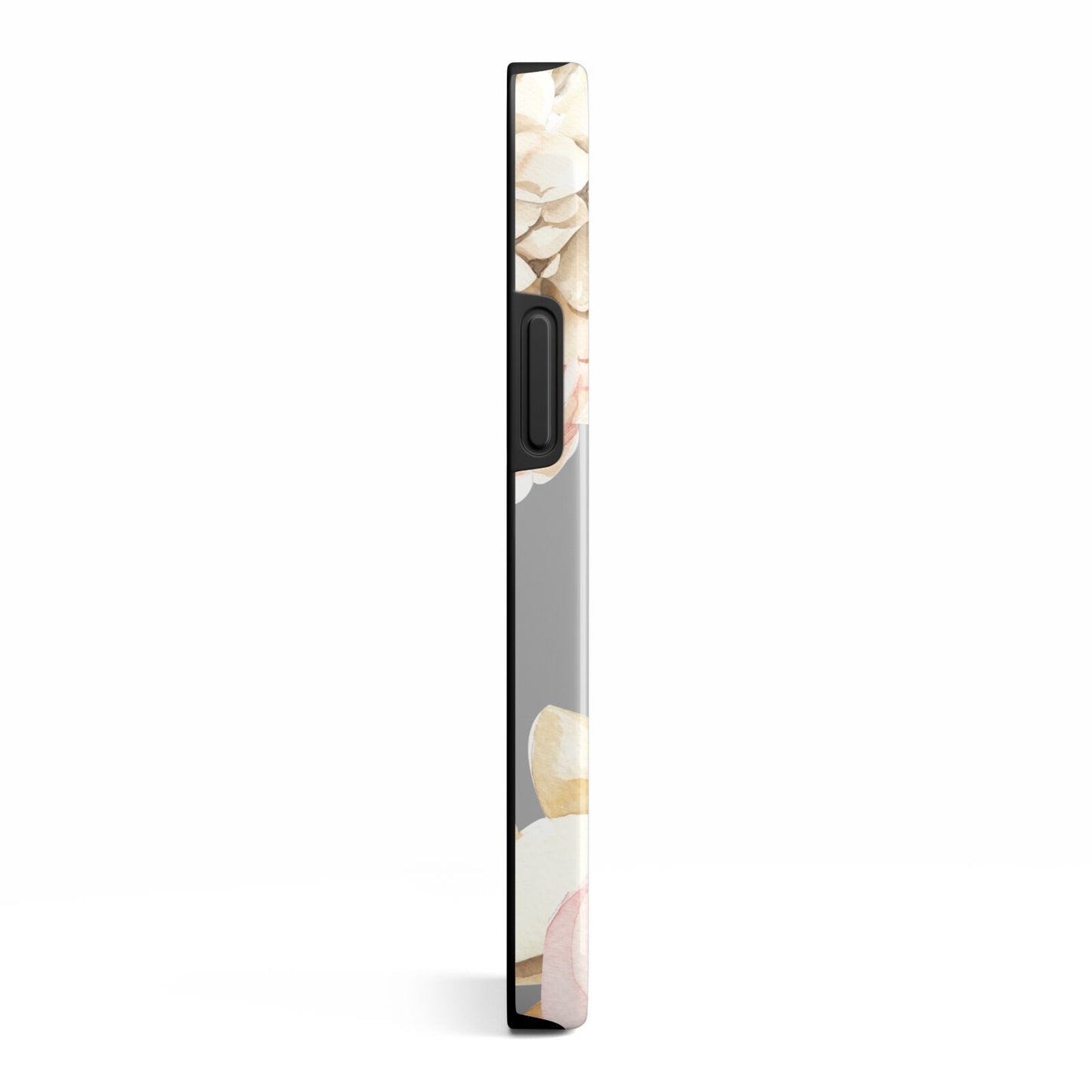 Spring Flowers Personalised Name iPhone 13 Mini Side Image 3D Tough Case