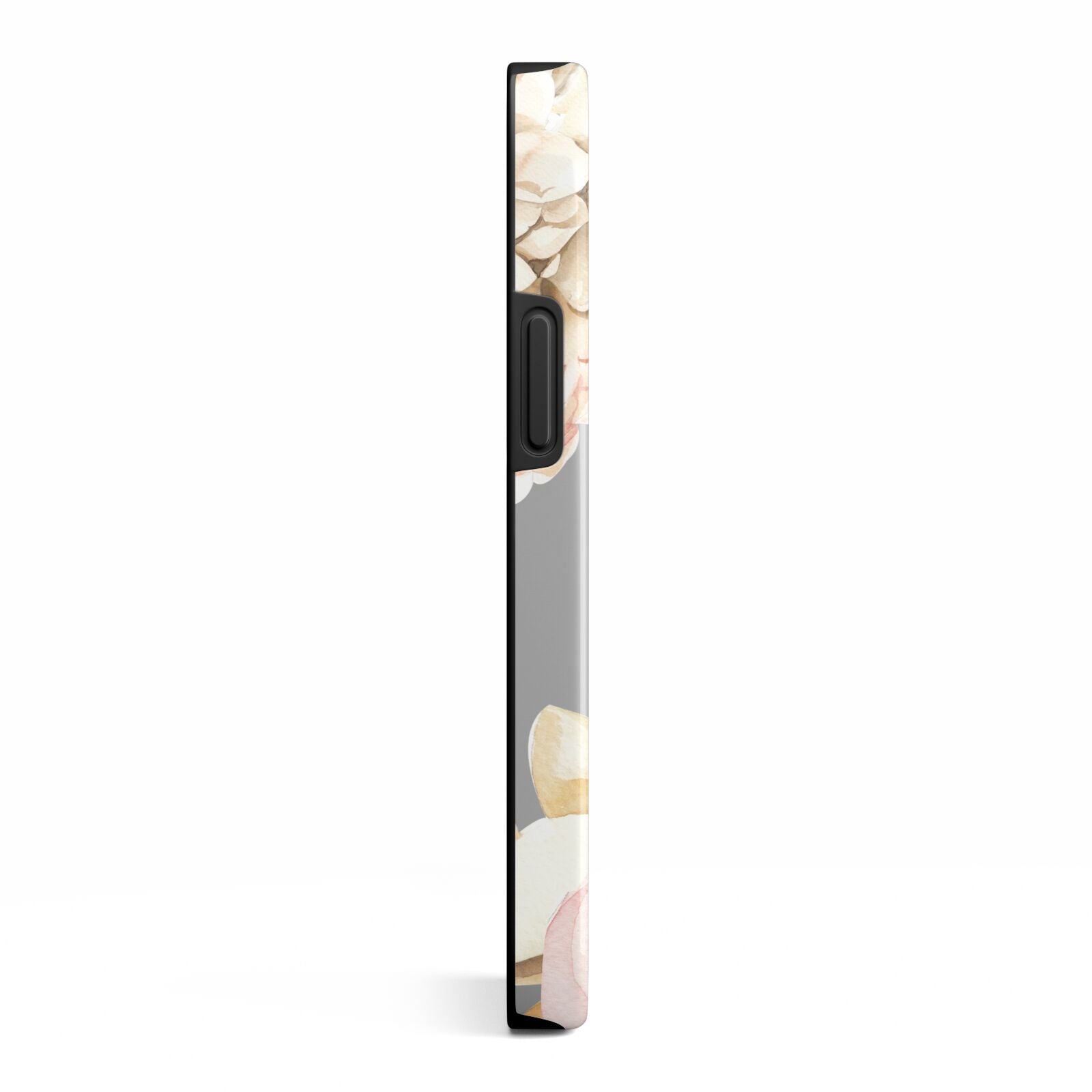 Spring Flowers Personalised Name iPhone 13 Mini Side Image 3D Tough Case