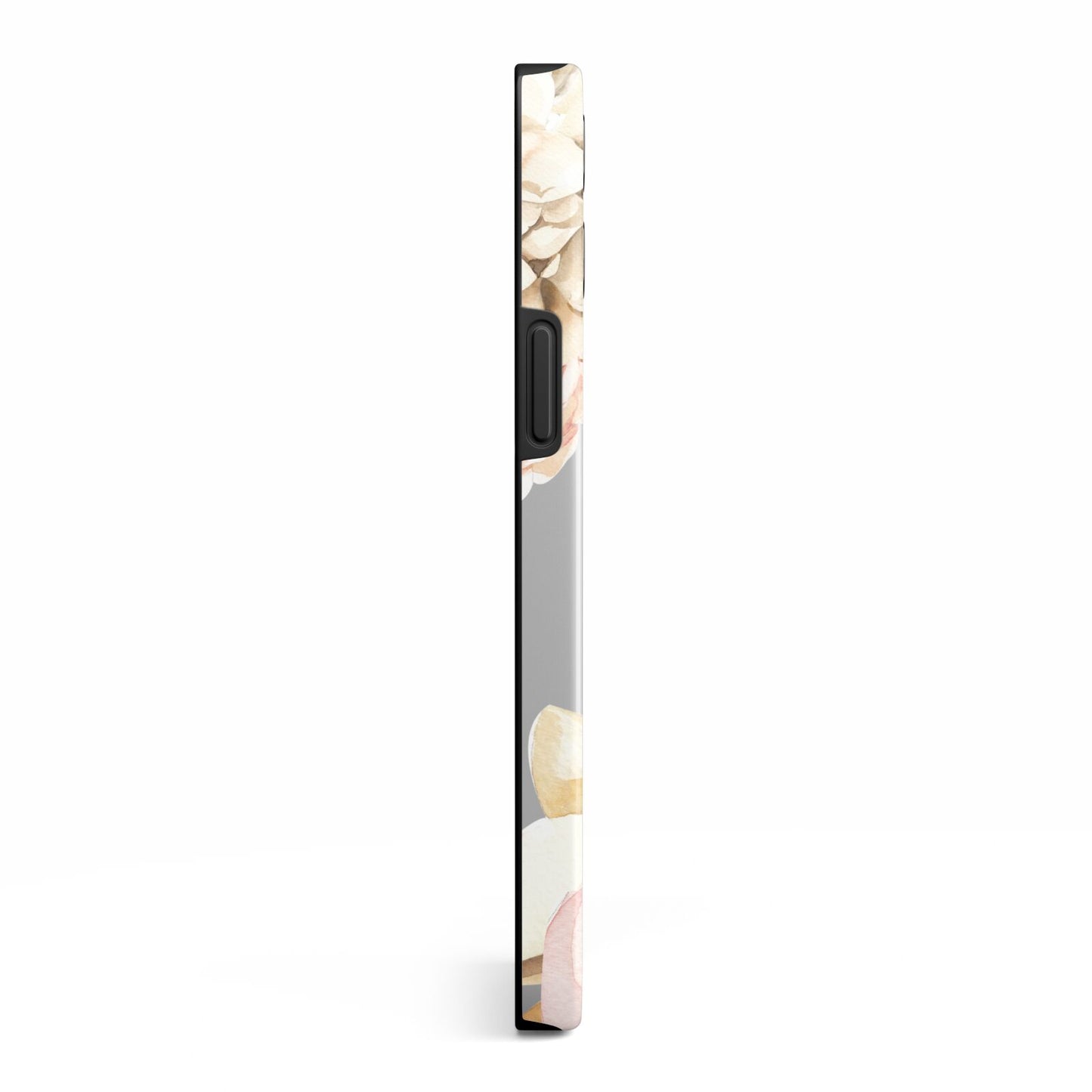 Spring Flowers Personalised Name iPhone 13 Pro Max Side Image 3D Tough Case