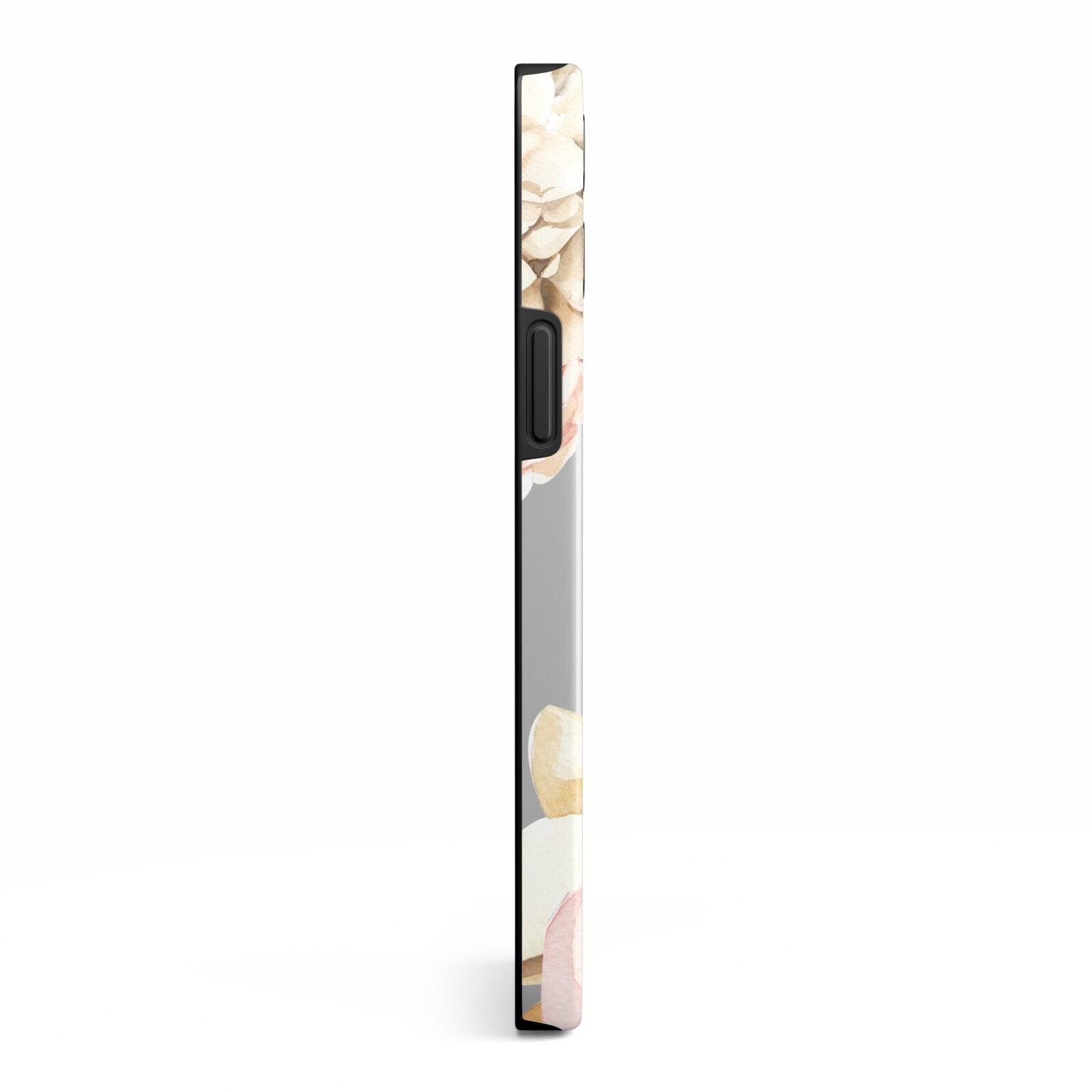 Spring Flowers Personalised Name iPhone 13 Pro Max Side Image 3D Tough Case