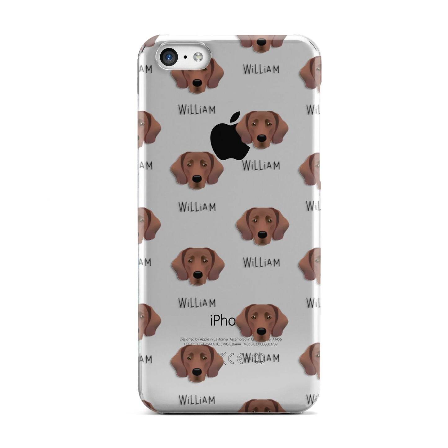 Springador Icon with Name Apple iPhone 5c Case