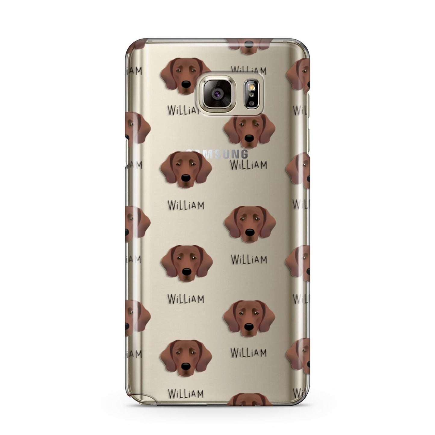 Springador Icon with Name Samsung Galaxy Note 5 Case