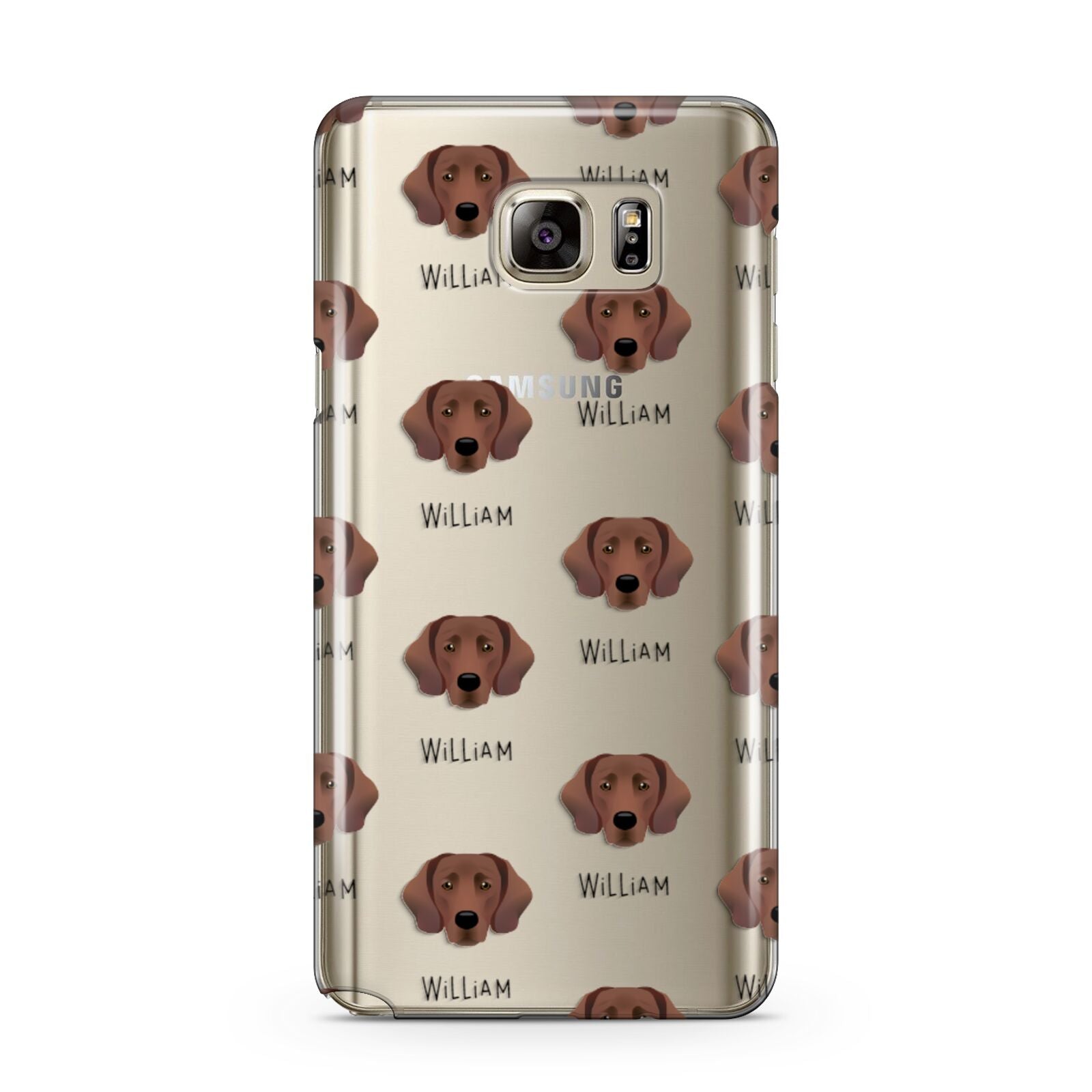 Springador Icon with Name Samsung Galaxy Note 5 Case