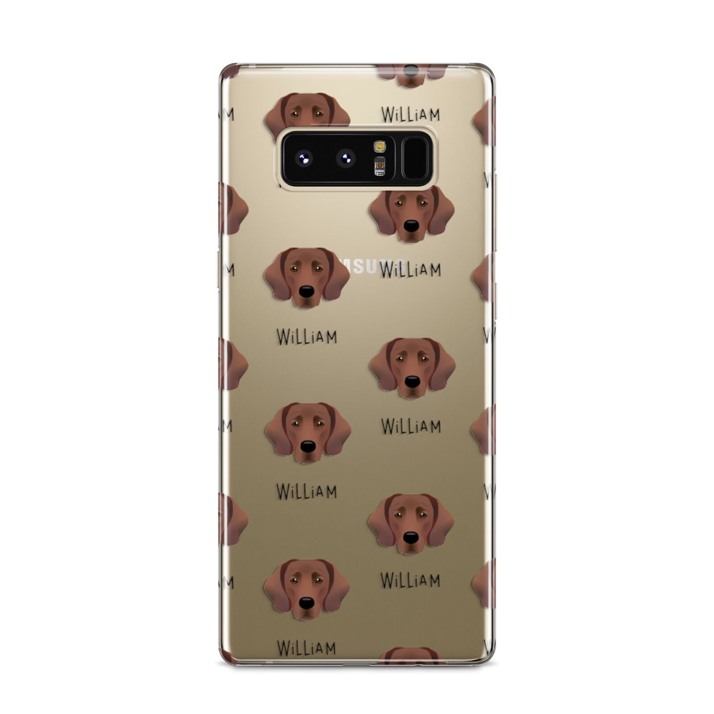 Springador Icon with Name Samsung Galaxy S8 Case
