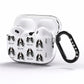 Springer Spaniel Icon with Name AirPods Pro Clear Case Side Image