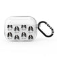 Springer Spaniel Icon with Name AirPods Pro Clear Case