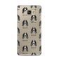 Springer Spaniel Icon with Name Samsung Galaxy A5 2016 Case on gold phone