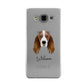 Springer Spaniel Personalised Samsung Galaxy A3 Case