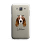 Springer Spaniel Personalised Samsung Galaxy J7 Case