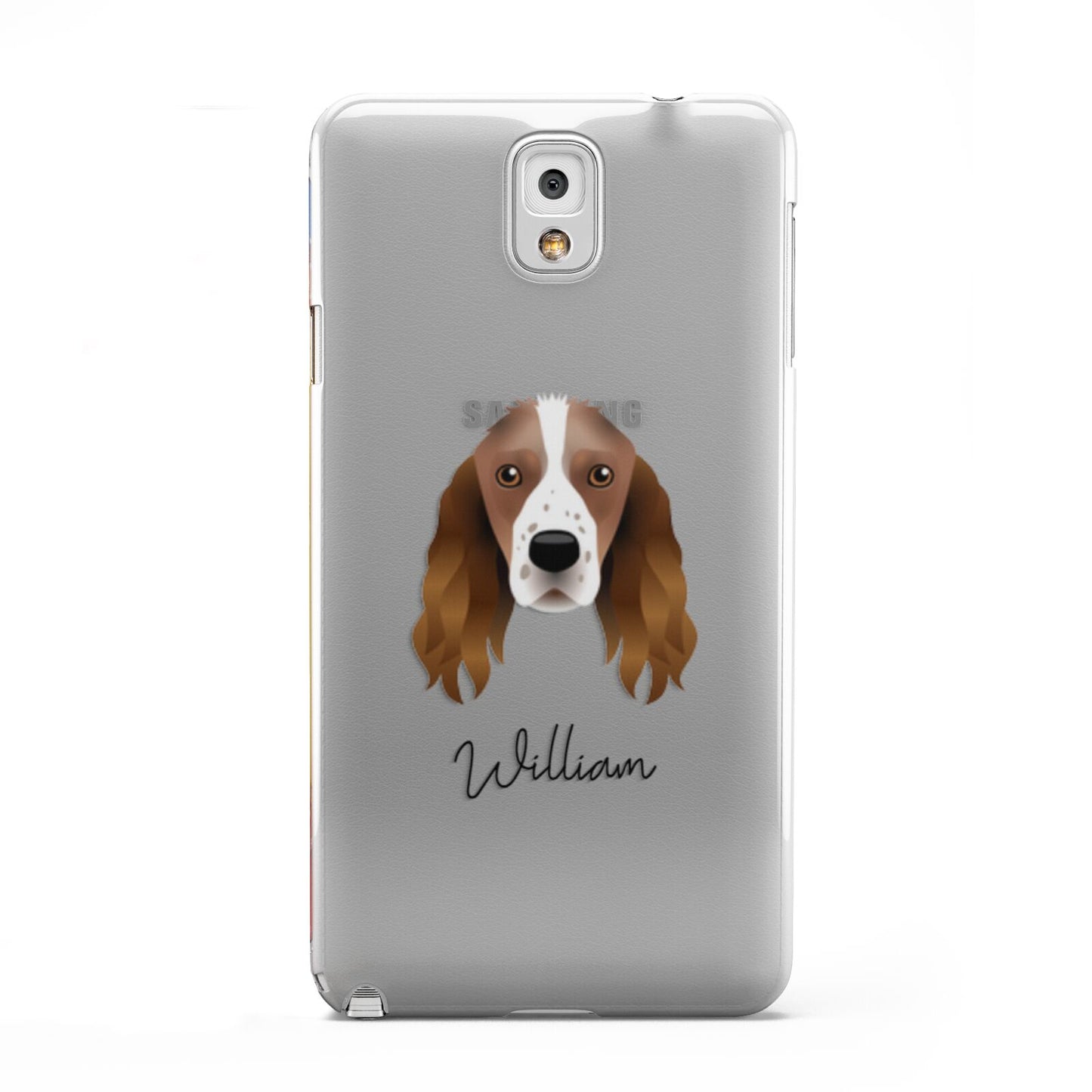 Springer Spaniel Personalised Samsung Galaxy Note 3 Case