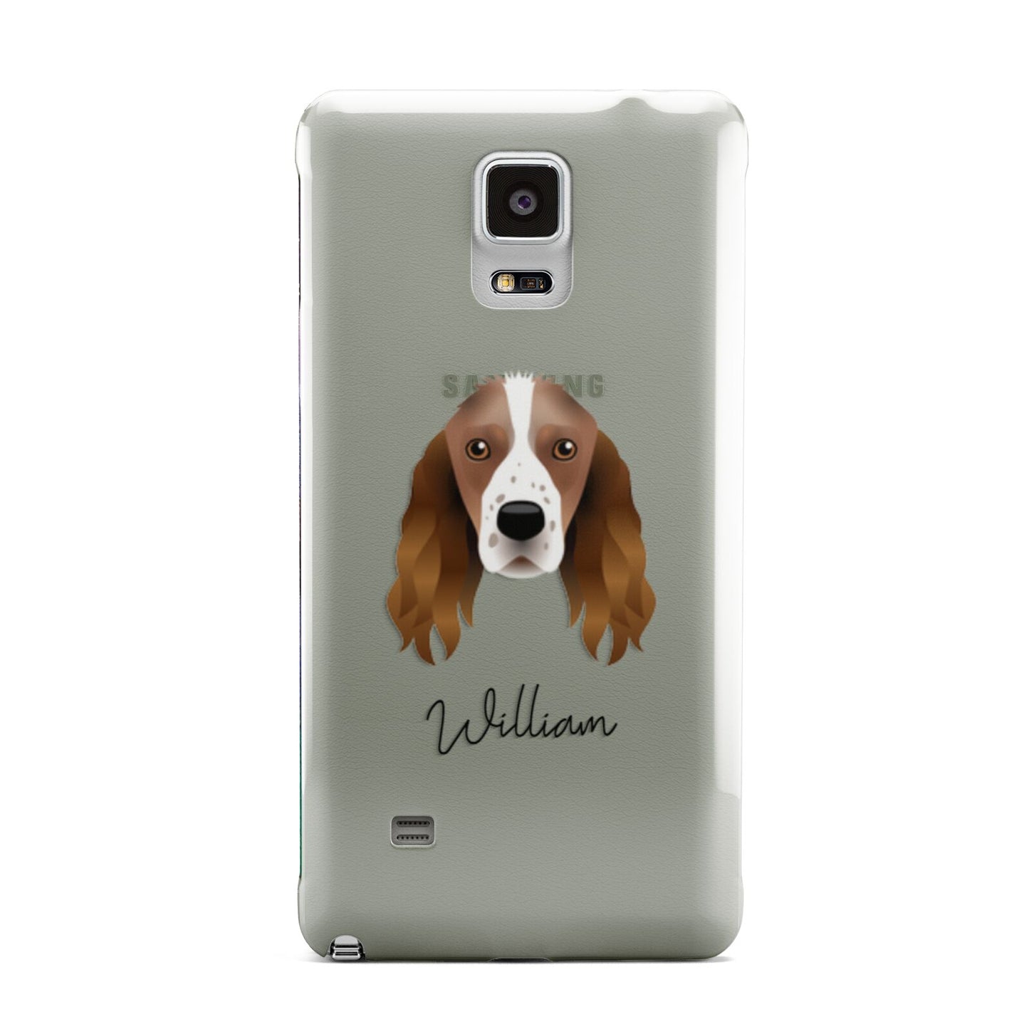Springer Spaniel Personalised Samsung Galaxy Note 4 Case