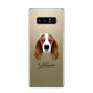 Springer Spaniel Personalised Samsung Galaxy Note 8 Case