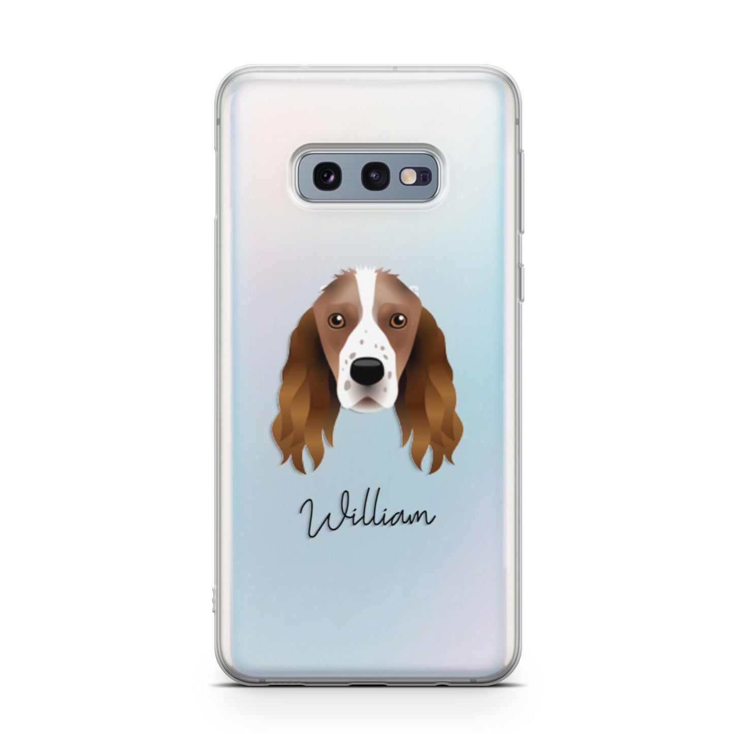 Springer Spaniel Personalised Samsung Galaxy S10E Case