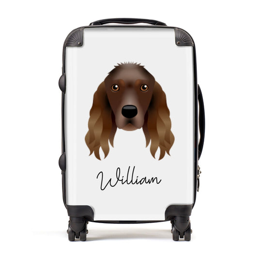Springer Spaniel Personalised Suitcase