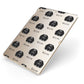 Sprocker Icon with Name Apple iPad Case on Gold iPad Side View