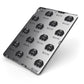 Sprocker Icon with Name Apple iPad Case on Grey iPad Side View