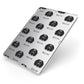Sprocker Icon with Name Apple iPad Case on Silver iPad Side View