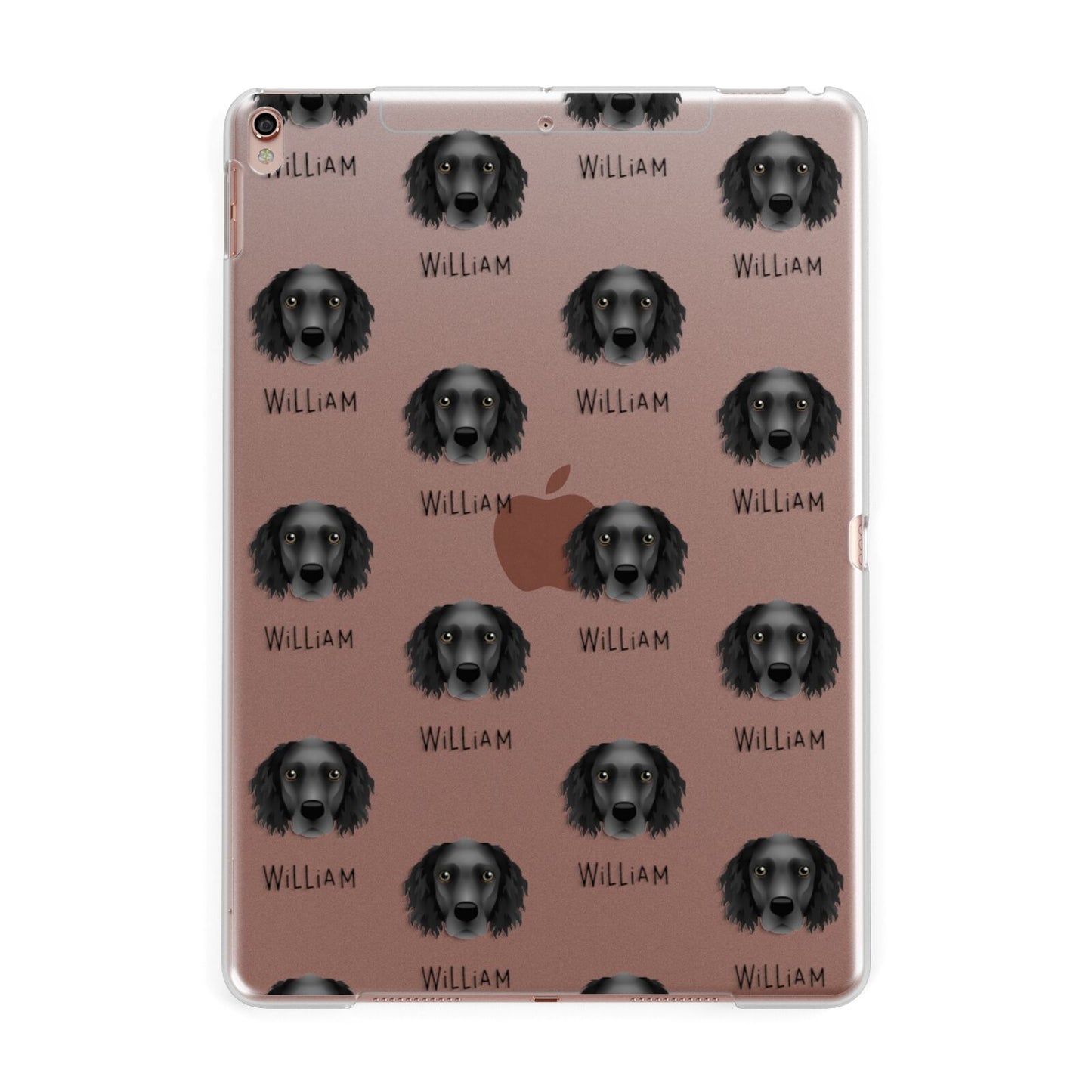 Sprocker Icon with Name Apple iPad Rose Gold Case