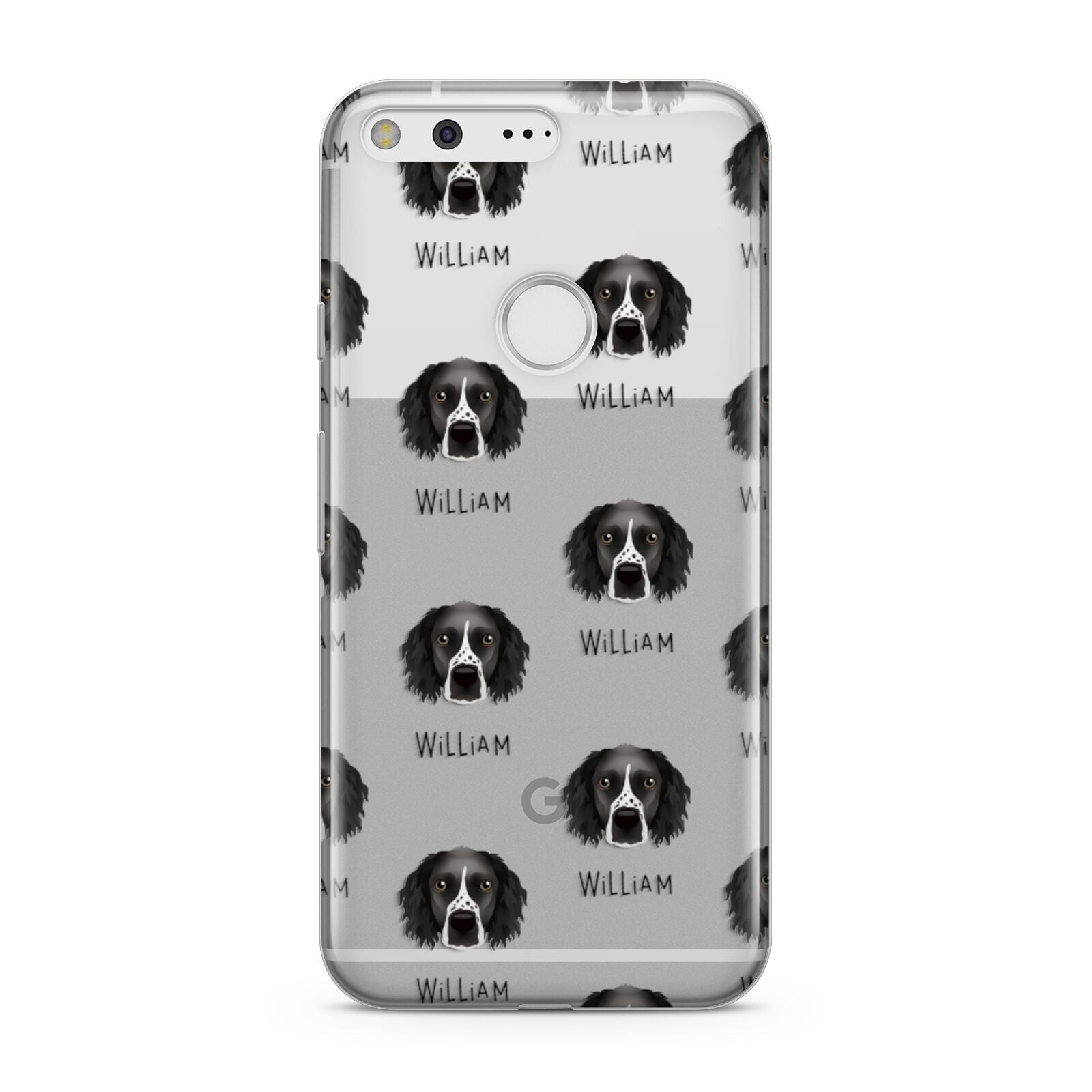Sprocker Icon with Name Google Pixel Case