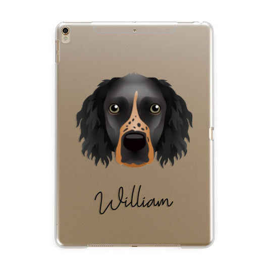 Sprocker Personalised Apple iPad Gold Case