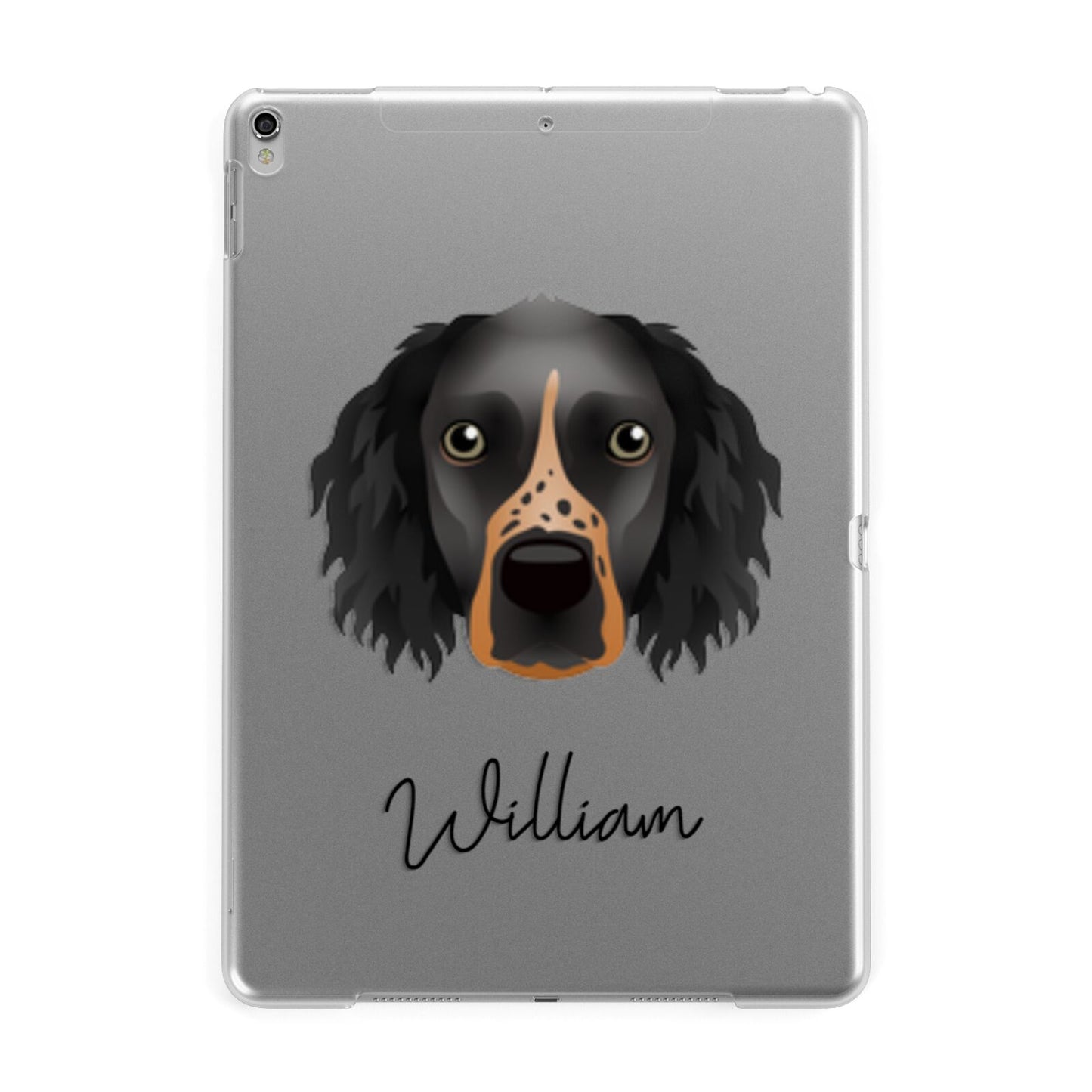 Sprocker Personalised Apple iPad Silver Case