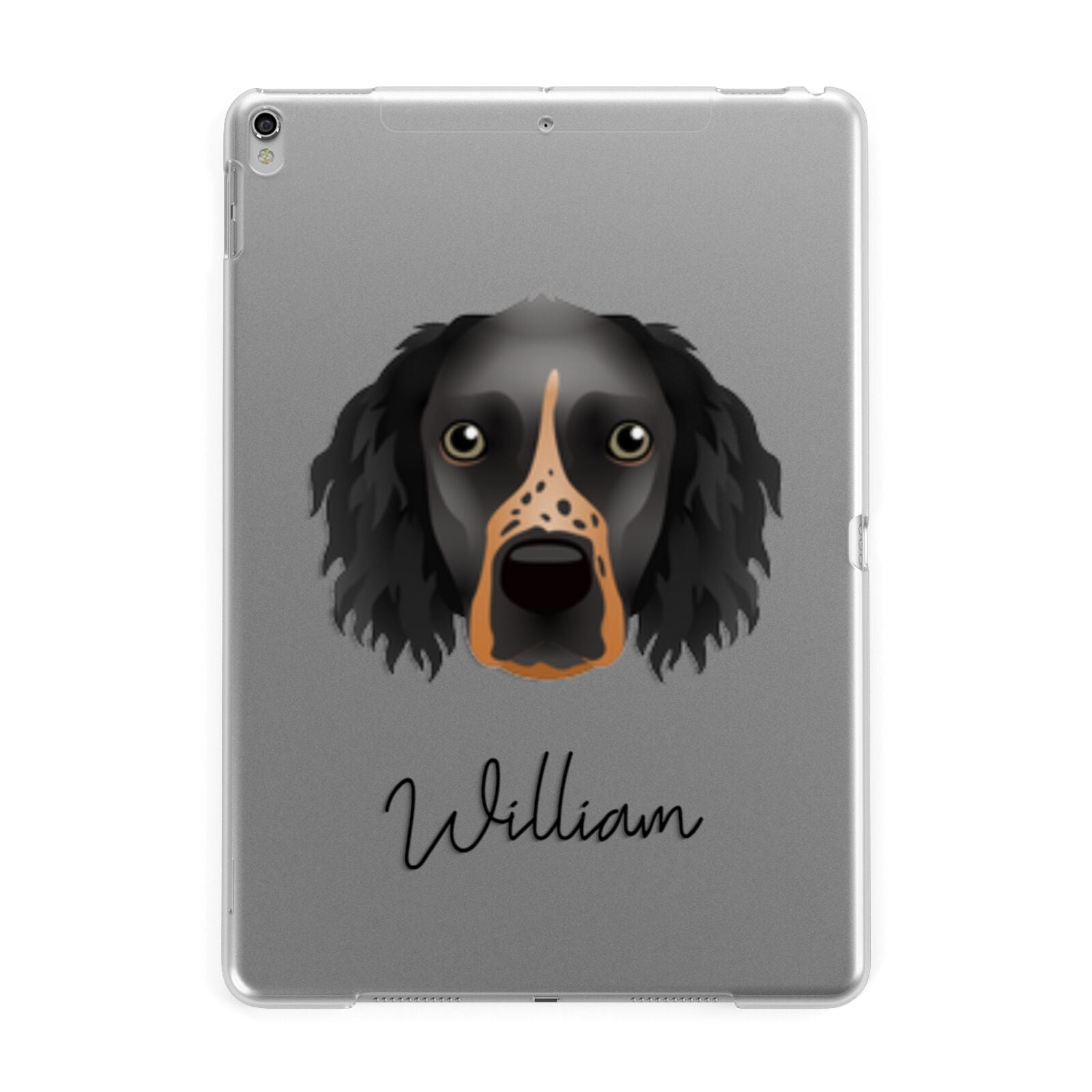Sprocker Personalised Apple iPad Silver Case