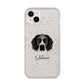 Sprocker Personalised iPhone 14 Plus Glitter Tough Case Starlight