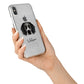 Sprocker Personalised iPhone X Bumper Case on Silver iPhone Alternative Image 2