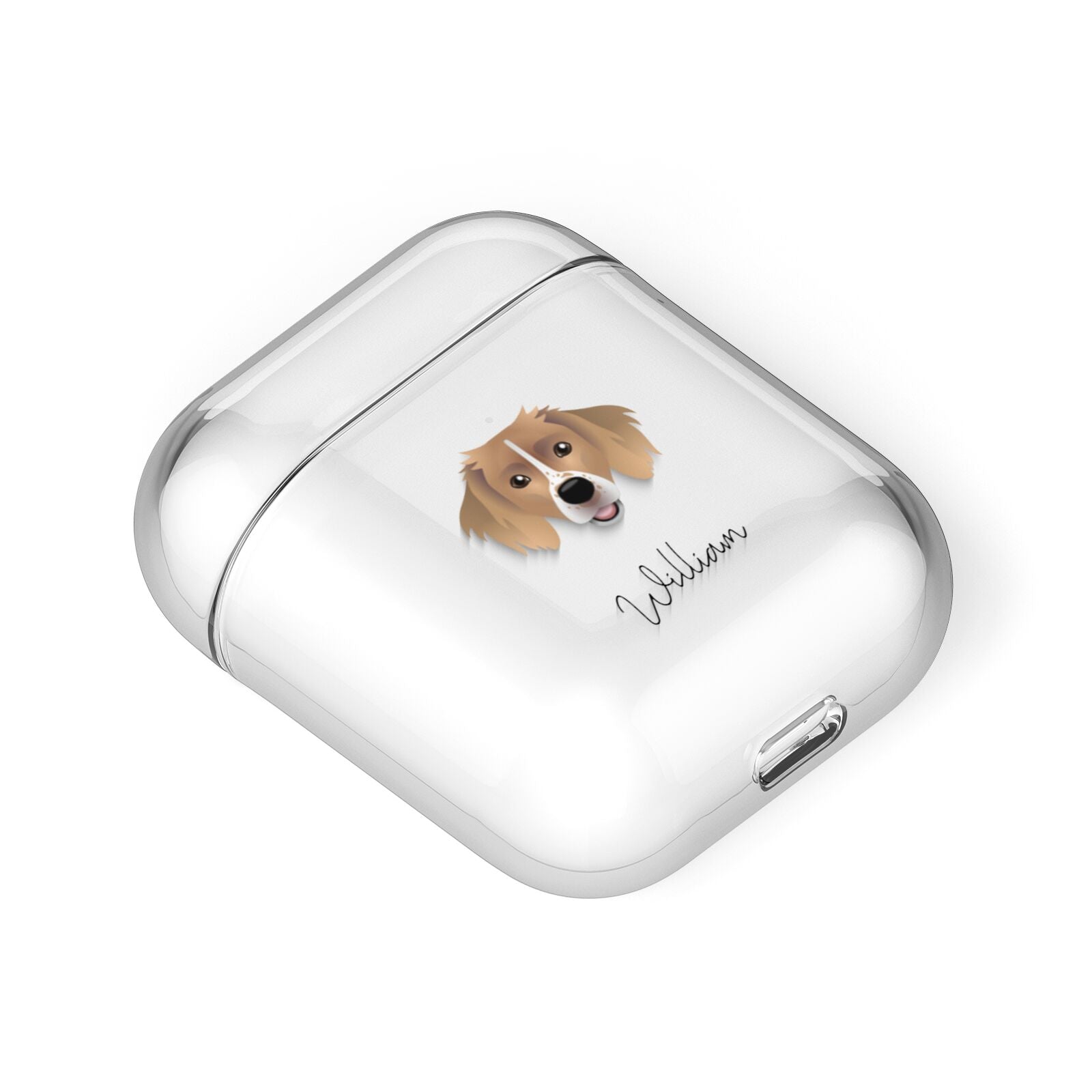 Sprollie Personalised AirPods Case Laid Flat