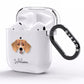 Sprollie Personalised AirPods Clear Case Side Image