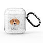 Sprollie Personalised AirPods Glitter Case