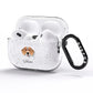 Sprollie Personalised AirPods Pro Glitter Case Side Image