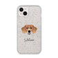 Sprollie Personalised iPhone 14 Plus Glitter Tough Case Starlight