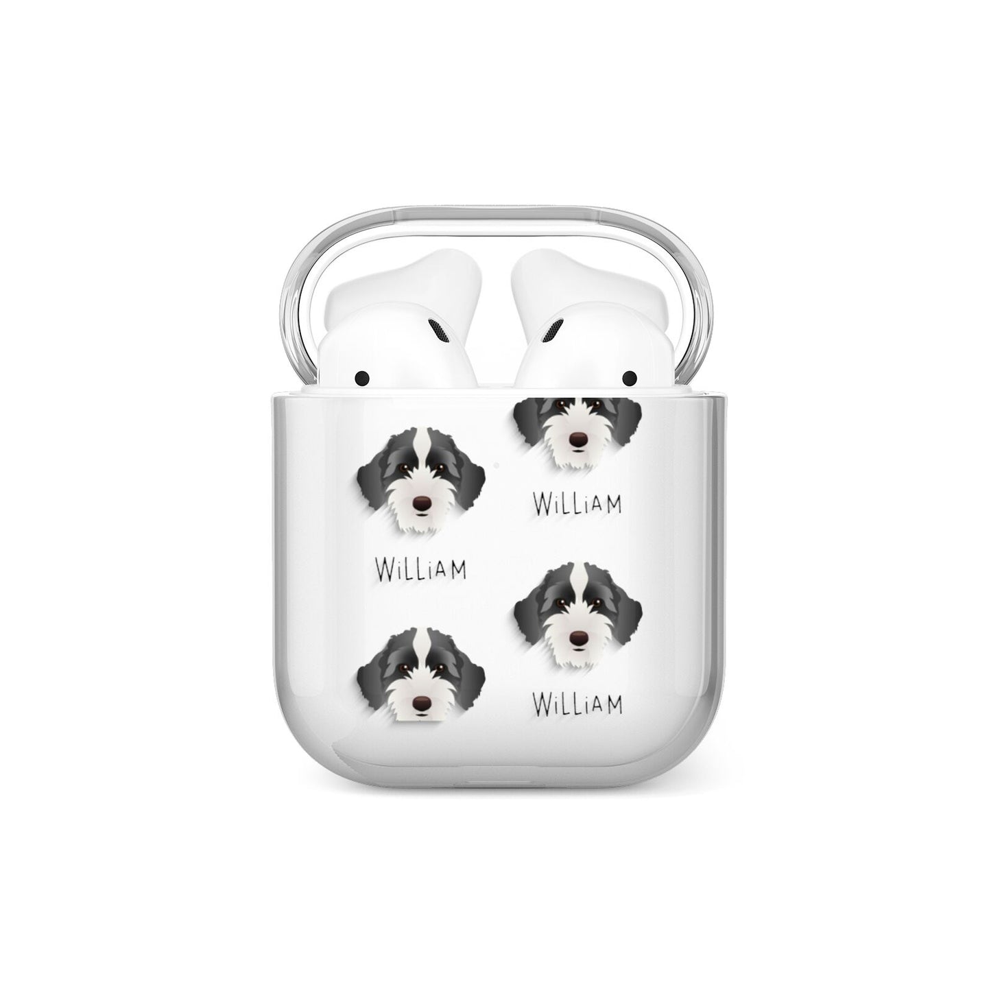 Sproodle Icon with Name AirPods Case