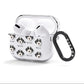 Sproodle Icon with Name AirPods Clear Case 3rd Gen Side Image