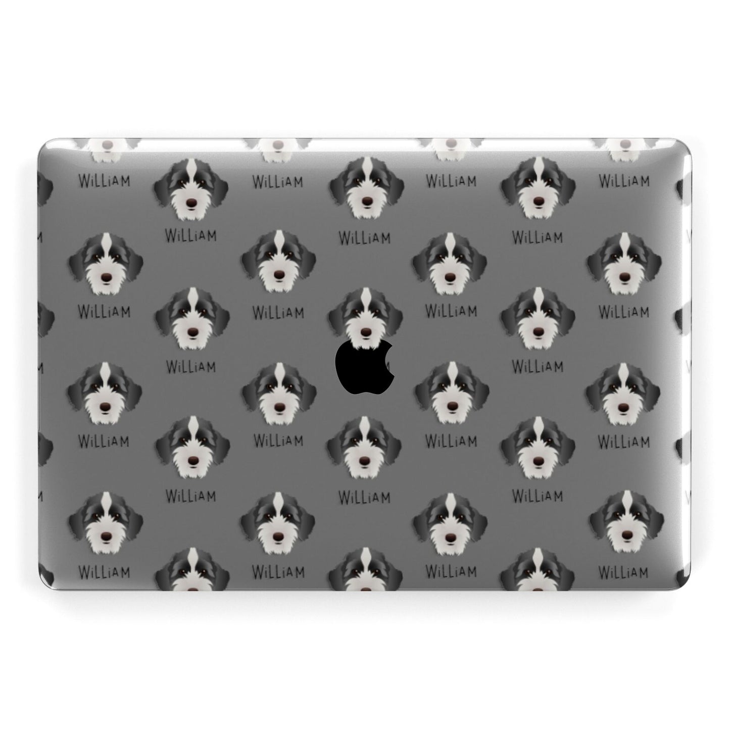 Sproodle Icon with Name Apple MacBook Case