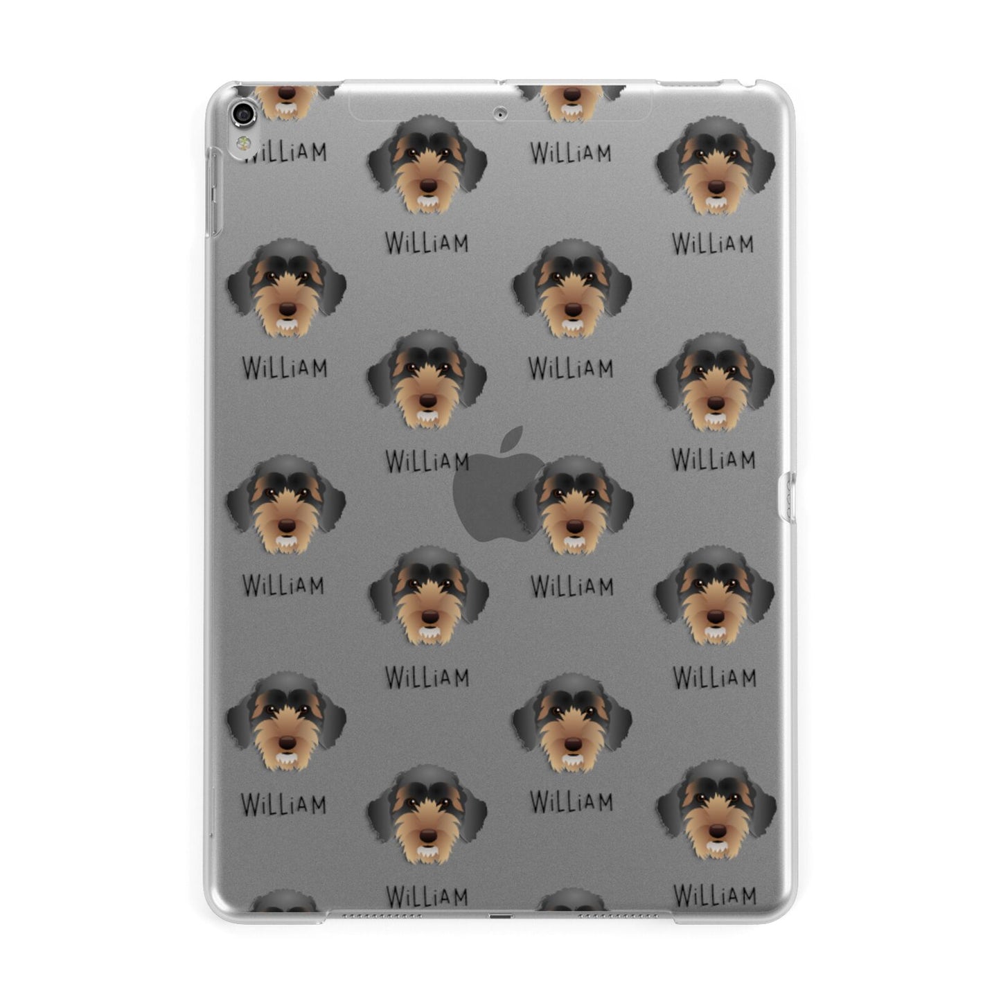 Sproodle Icon with Name Apple iPad Silver Case