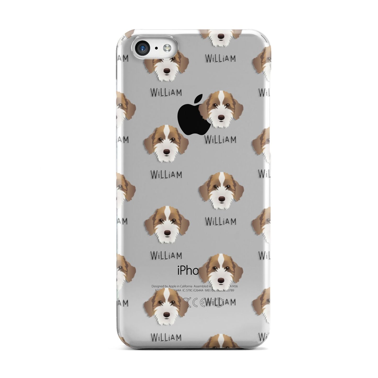 Sproodle Icon with Name Apple iPhone 5c Case